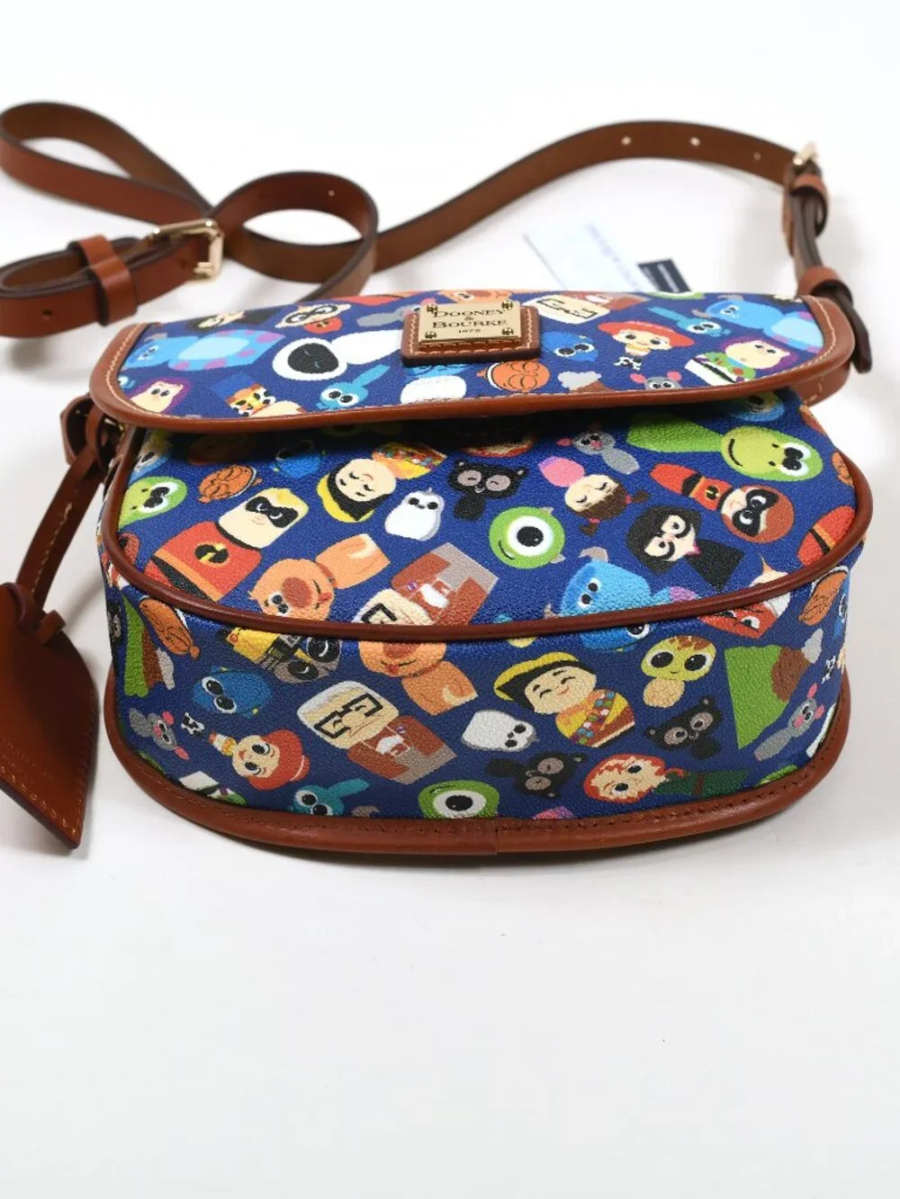 Disney Dooney & Bourke Pixar Character Icon Passholder Crossbody NWT